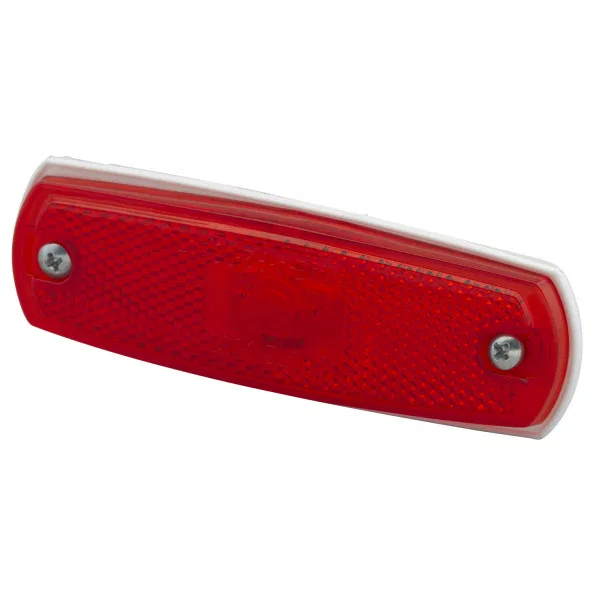 47262 – GROTE PERLUX Clearance Light, LED Rectangular 5 Inch Length x 1-9/16 Inch Width x 7/16 Inch Height Red Acryli...